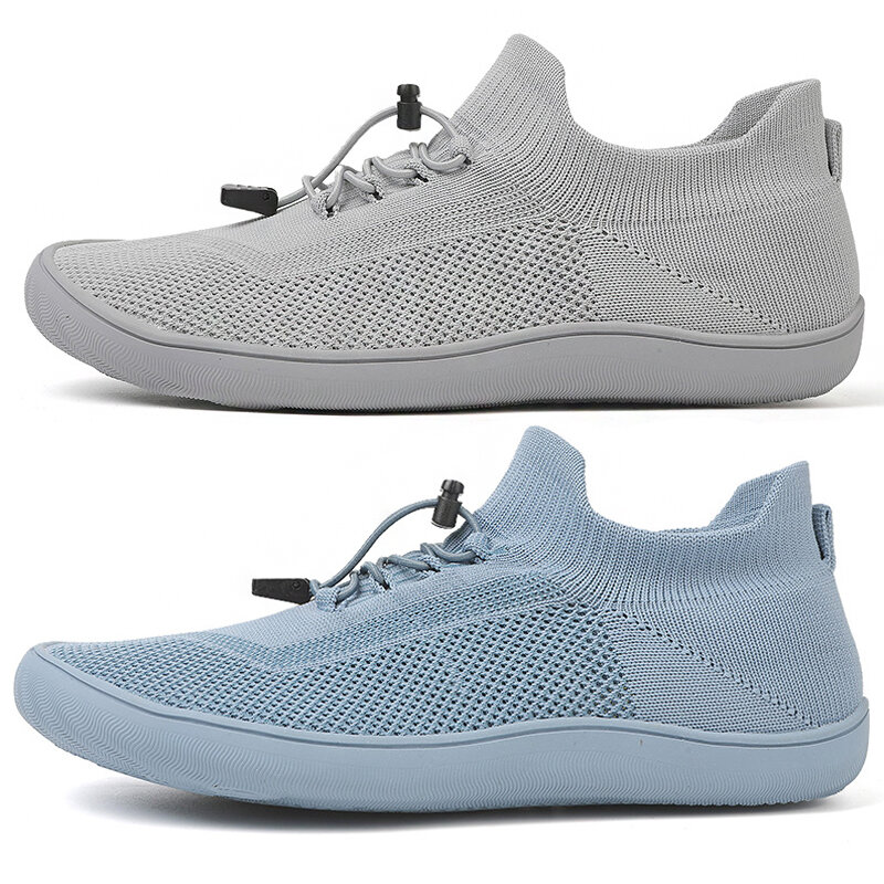 Unisex Barefoot Shoes 2024 Men's Minimalist Cross-Trainer Shoes Wide Toe Walking Shoes Zero Drop Sole Trail Running Sneakers