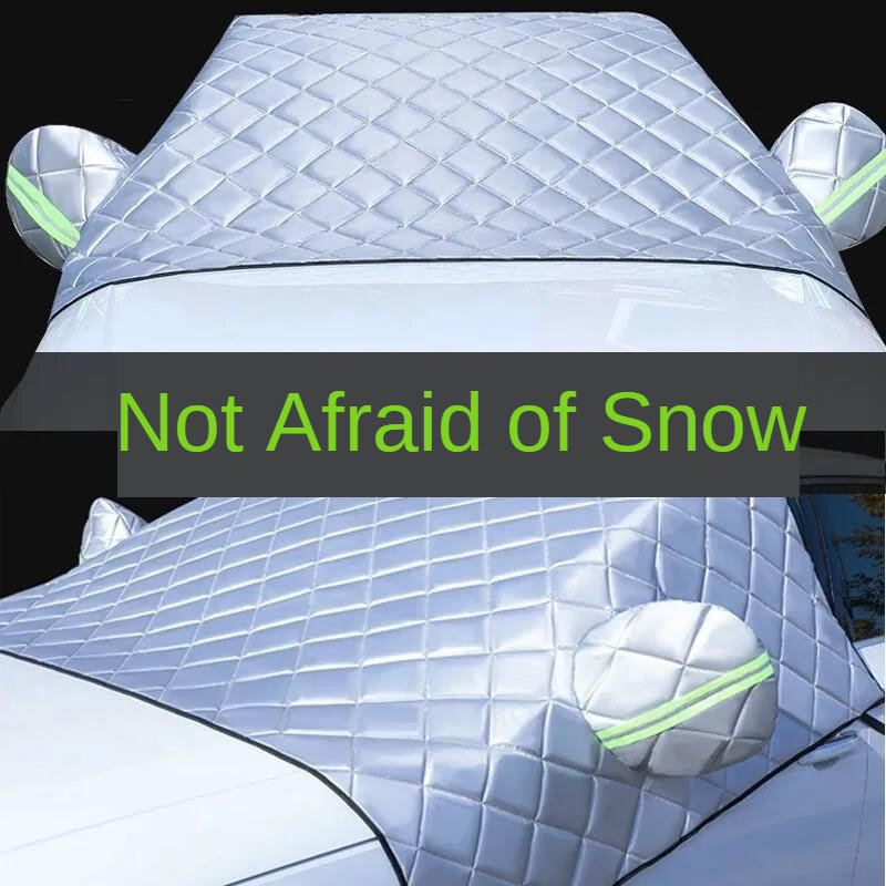 Winter Auto Sneeuw Shield Drie-Layer Verdikte Voorruit Auto Sneeuw Sneeuw En Vorst-Proof Zonnescherm Auto cover