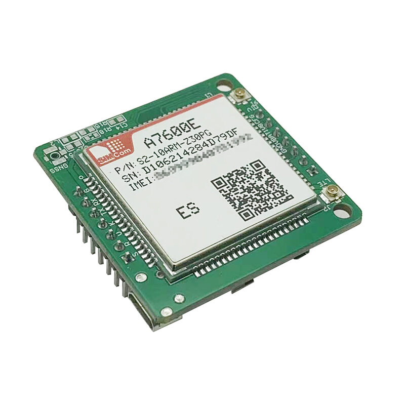 SIMCOM-A7600E, LTE-FDD GSM GPRS EDGE LTE Cat-1 módulo LCC + LGA, paquete adecuado para red LTE GSM AT, Compatible con SIM7600E