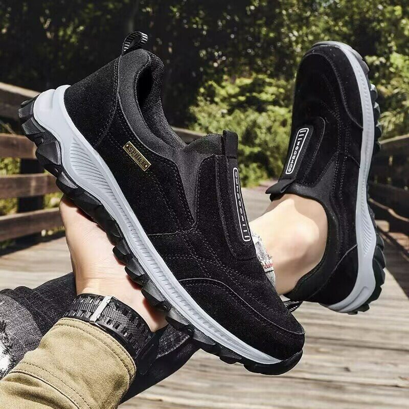 Men's Casual Shoes Round Head Outdoor Lightweight Sneakers for Men Non-Slip Fashion Comfor Running Hiking Shoe Zapatillas Hombre