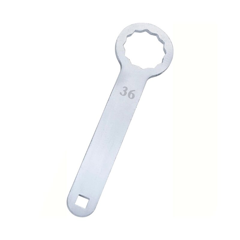 Сверхмощный ключ для осей 36 мм, высокопрочный антиокислительный гаечный ключ для осей, простой в эксплуатации для мотоциклов