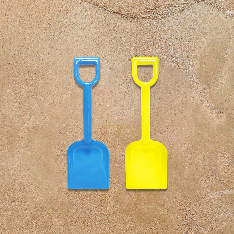 2 buah mainan pantai anak laki-laki, sekop Gali pasir salju plastik luar ruangan perjalanan Pp musim panas