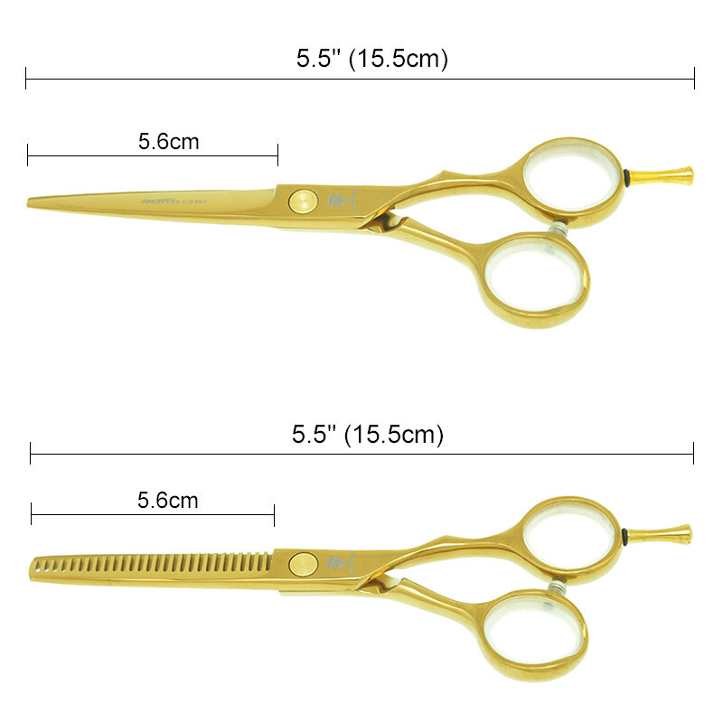 Smith Chu-مجموعة مقصات تصفيف الشعر الاحترافية 5.5 بوصة A0014C ، أدوات الحلاقة ، أدوات الصالون