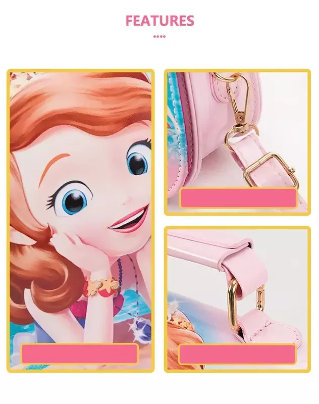 Сумка на плечо Disney «Холодное сердце 2», Детская сумочка для девочек, Эльза, Анна, Принцесса София, модный подарок для покупок