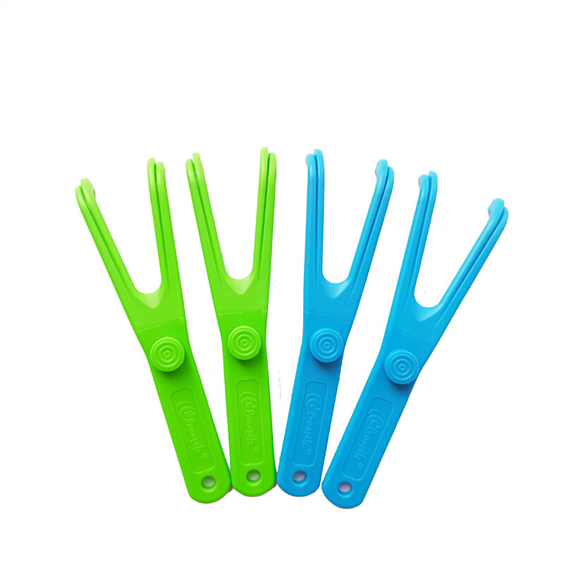 Suporte de fio dental auxiliar higiene oral palitos de dentes titular para cuidados com os dentes interdental ferramentas de limpeza higiene oral cuidados