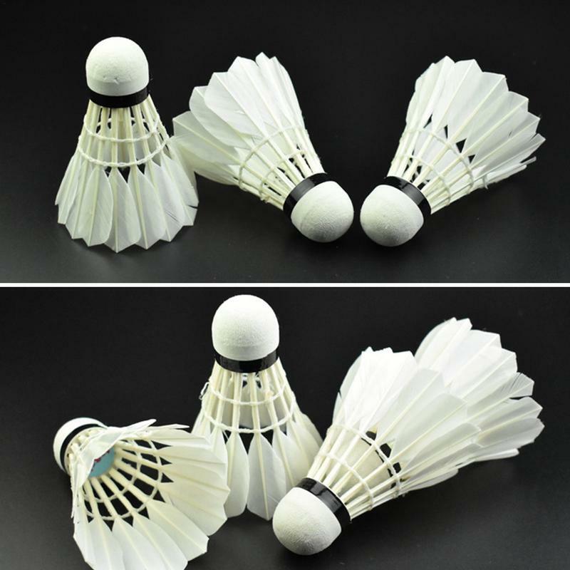 Badminton Ball Trainer Ball Feather Shuttlecock Stable Badminton Balls for Hitting Practice and Speed Training Durable Badminton