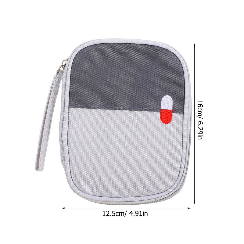 Travel Medicine Bag Household First Aid Bag Outdoor Medicine Bag Hiking Mini Medical Bag