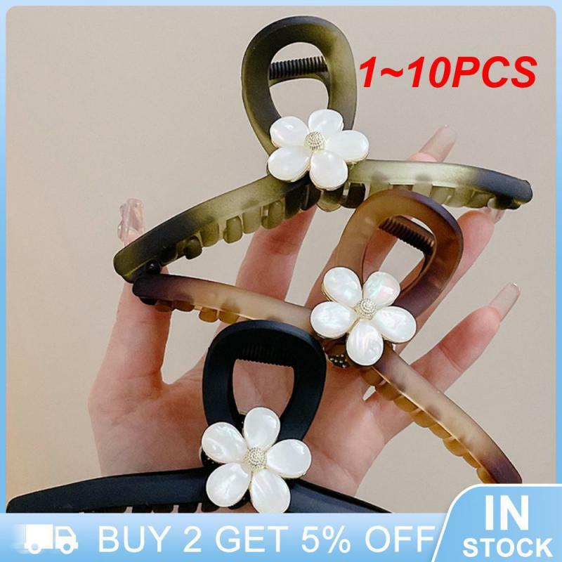 1~10PCS Sophisticated Flower Clip Easy To Use Fashion Flower Clip For Women Stylish Hair Accessory Hottest Hair Trend Feminine