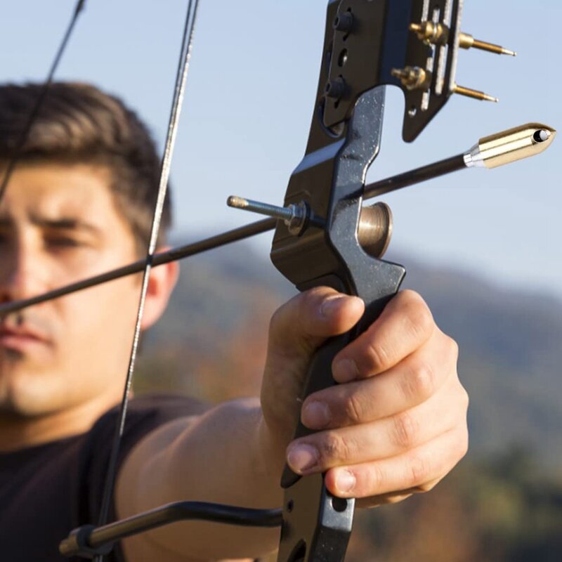 Teste di tiro con l'arco a 145 grani che fischiano la punta di freccia del segnale della punta di freccia per il Targeting della caccia pratica