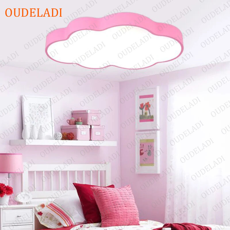 Plafonnier LED en forme de nuage, montage en surface, luminaire décoratif d'intérieur, idéal pour un salon, une chambre à coucher ou une chambre d'enfant