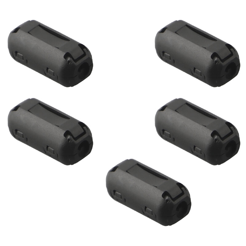 2/5xtdk 5mm Ferritkern-Rausch unterdrücker Filter ring Kabel clip auf Draht rfi emi Telefon, Powerline, Koaxial, Audio-Video-Kabel