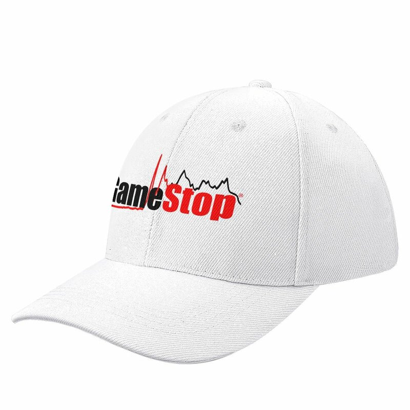 GameStop logo with GME chart Baseball Cap Uv Protection Solar Hat western Hat Hat Beach |-F-| Boy Women's