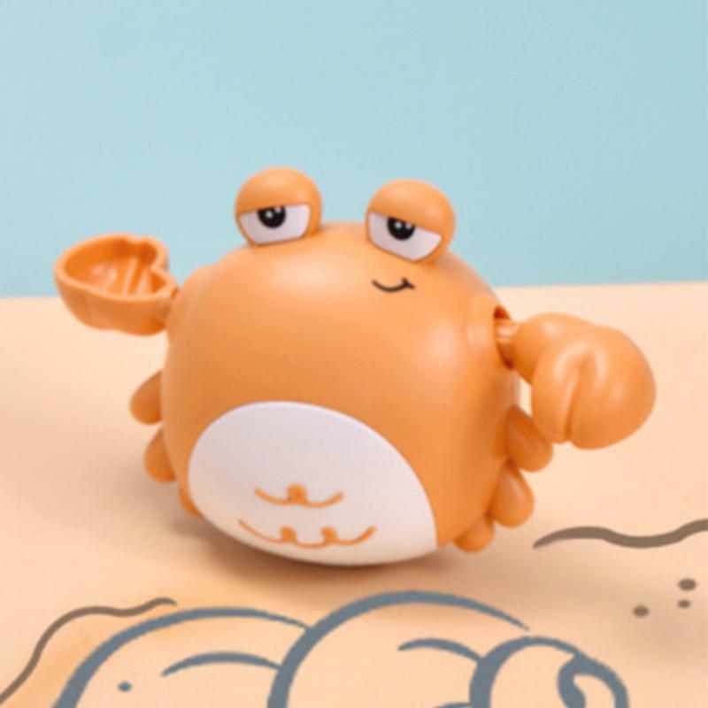 Bambini Bath Crab Funny Wind-Up nuoto giocattoli da bagno giocattoli durevoli per granchi giocattoli antivento sicuri per vasca da bagno regalo di compleanno di età compresa tra 18 mesi