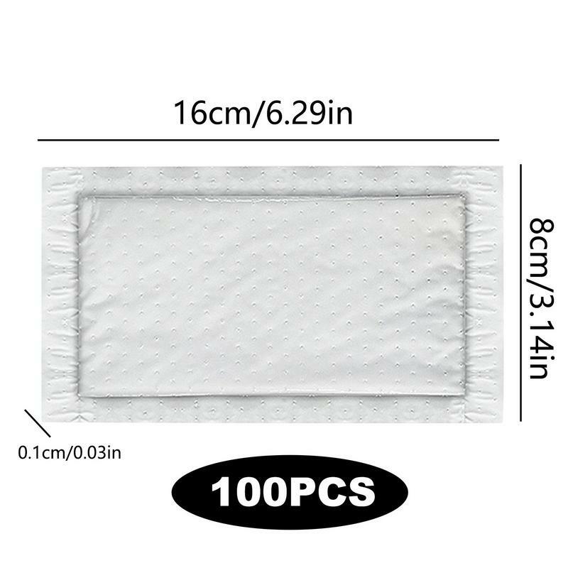 100Pcs Kitchen Rapid Absorbent Pads For Meat Fish Poultry Produce For Keeping Packaging Dry Clean Absorbent Paper Kitchen Tool