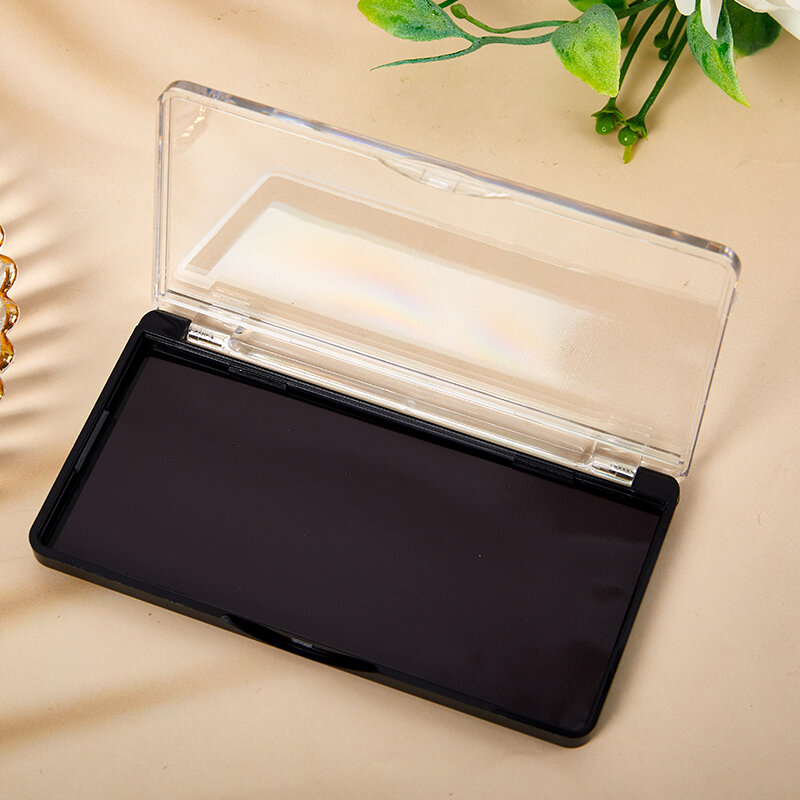 1 шт. 12x6,3 см пустая Магнитная косметическая Палитра Тени для век Румяна для самостоятельного макияжа коробка для распределения макияжа