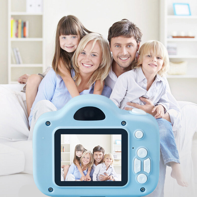 Mini Portable Photo and Video Camera para Crianças, Câmera Digital, Brinquedos Educativos, Presentes de Aniversário e Feriado para Crianças