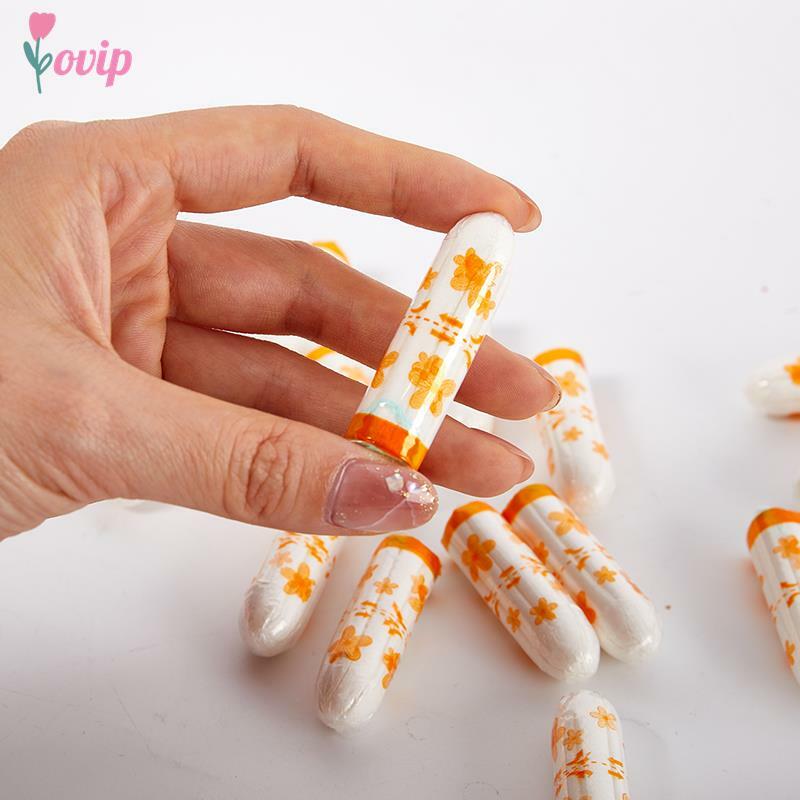 Tamponi per tamponi da 16 pezzi tamponi vaginali in cotone organico asciugamano sanitario per l'igiene femminile