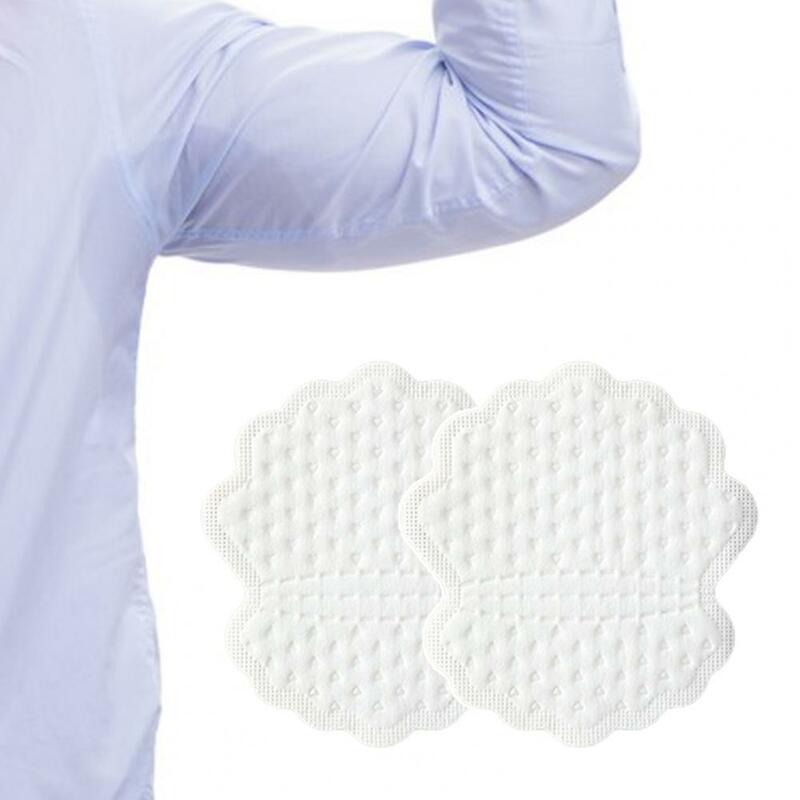 Almofada de suor absorvente invisível ultra fina, Ferramenta de cuidados com o corpo físico, Tecido não tecido nas axilas P, 20pcs