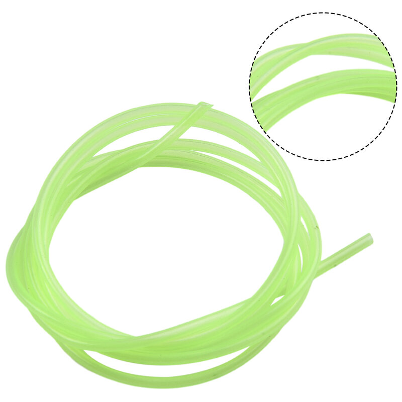 Tubo da pesca con linea luminosa 2/3mm corda metallica da pesca resistente al freddo strumento in PVC verde articoli sportivi utili universali