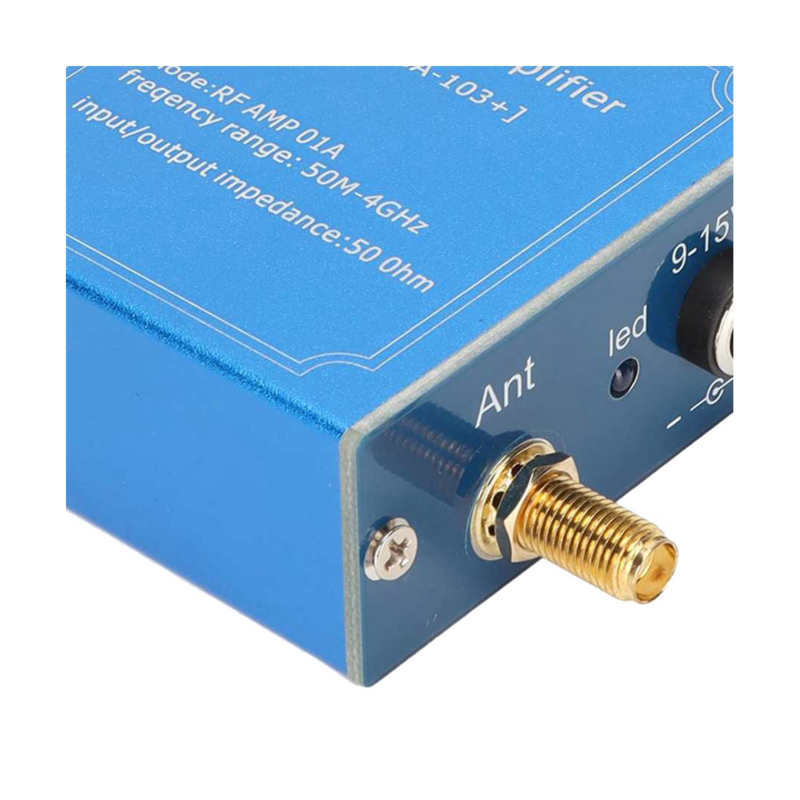 Módulo amplificador de señal EMC EMI, banda ancha de 50M a 4GHz, Plug and Play, CC de 9 a 15V, módulo LNA de alta ganancia para sistema de comunicación