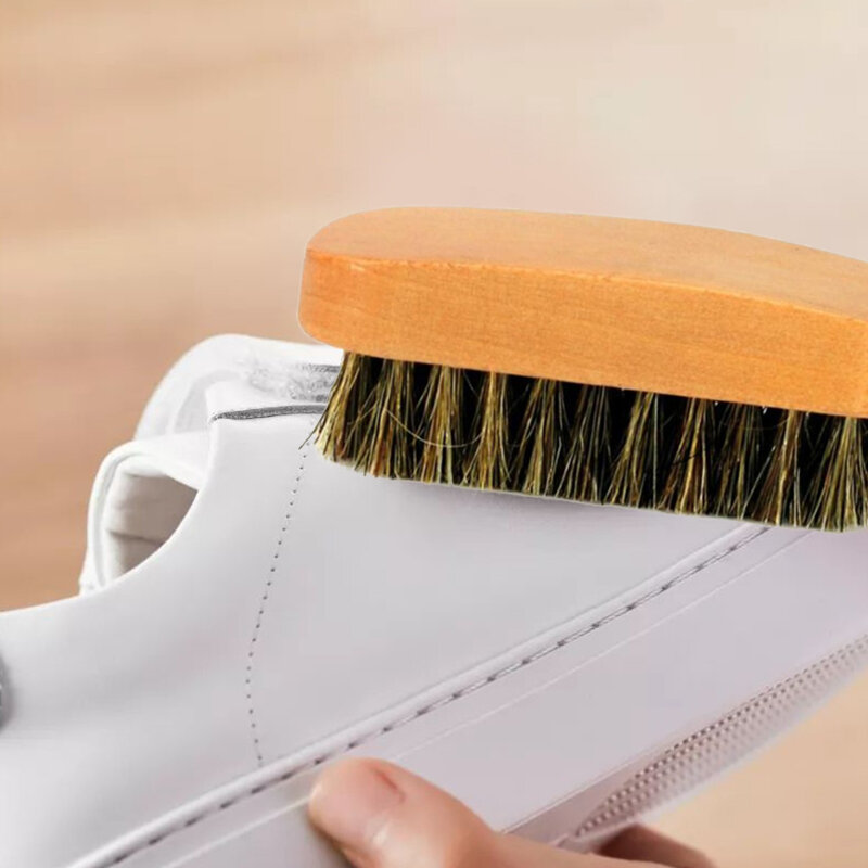 Sapato Polimento Escovas de limpeza Sapato Escova cabelo porco Escovas Brilhantes Sapato Botas Sapatos Cuidado couro Cozinha Banheiro