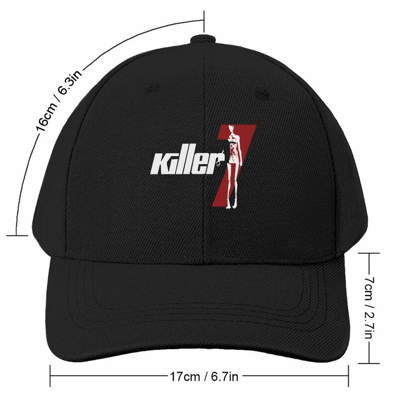 Killer7 REMASTERED DESIGN Kaede Smith Classic Baseball Cap Rave Caps Wild Ball Hat Dropshipping Men's Cap Women's