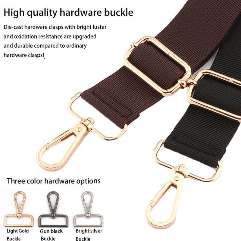 Handbag Belt Strap Replacement Widening Ethnic Style Bag Crossbody Adjustable Nylon Colourful Pattern Accessories Shoulder Strap