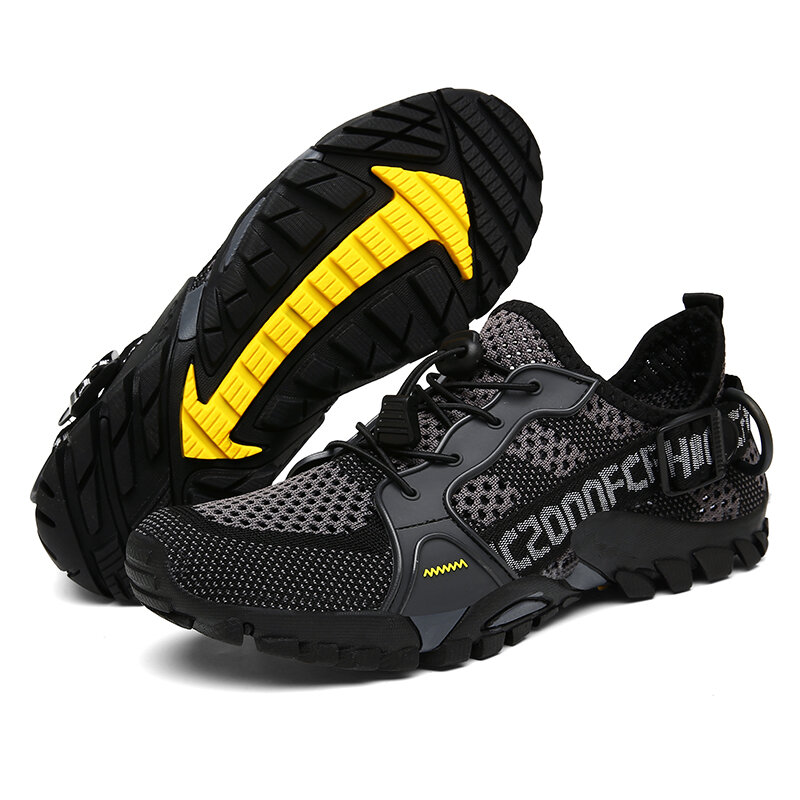 Chaussures de randonnée unisexes respirantes pour hommes, chaussures d'escalade à séchage rapide, de Sport décontractées, taille plus 36-50 #