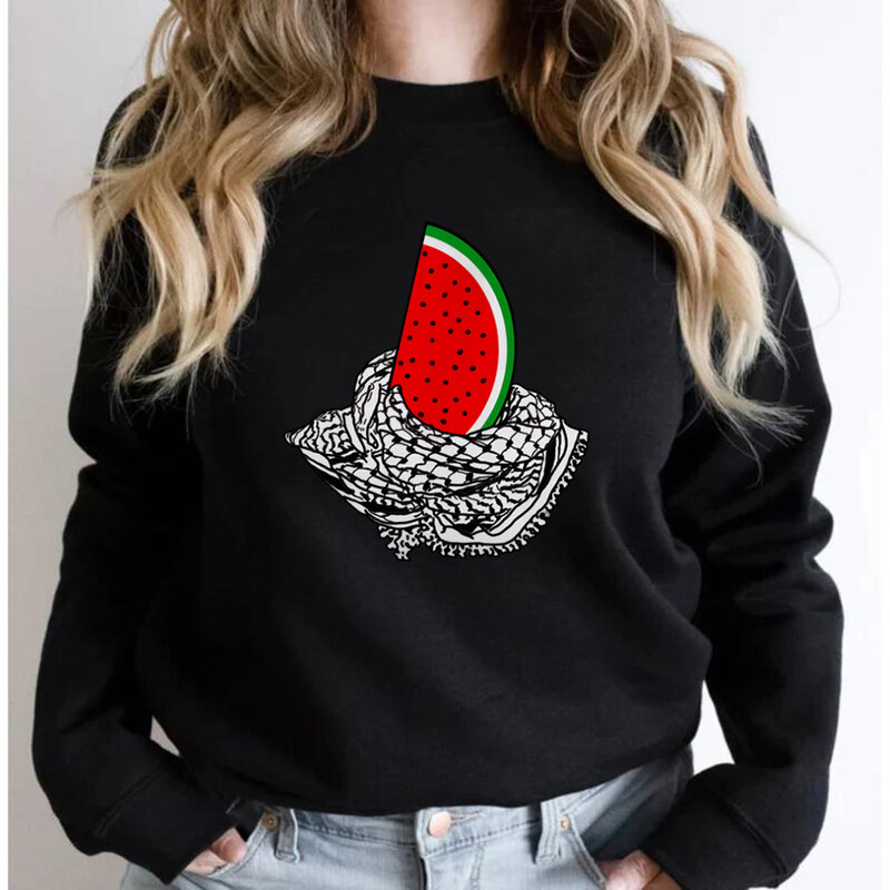 This Is Not A Watermelon Sweatshirt Peace and Love Hoodie Ceci N'est Pas Une Pastèque Sweatshirts Unisex Streetwear Pullovers
