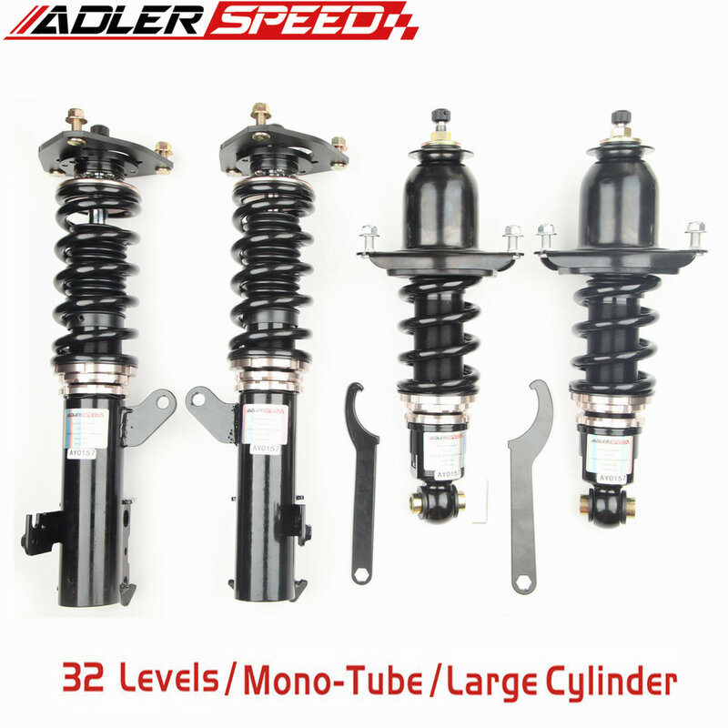 ADLERSPEED 32 Level Damping Coilovers Suspension Kit For 2005-10 Scion TC ANT10