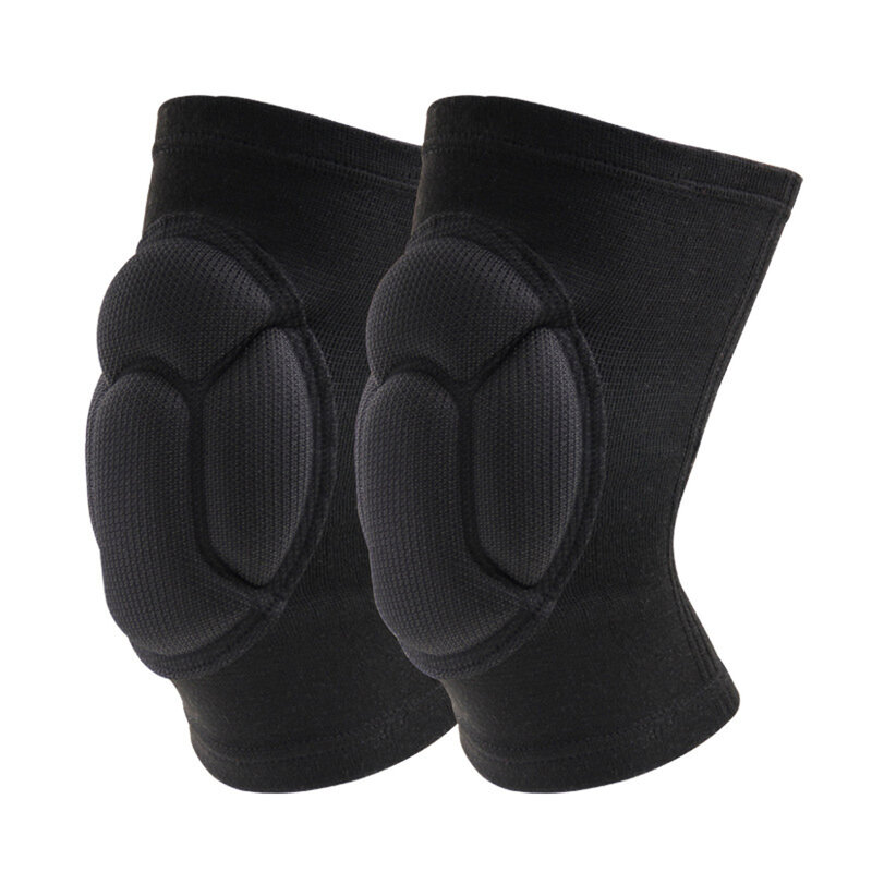 2個ユニバーサル保護膝パッドソフト衝突防止スポンジ不厚く膝スリーブパッド男性と女性