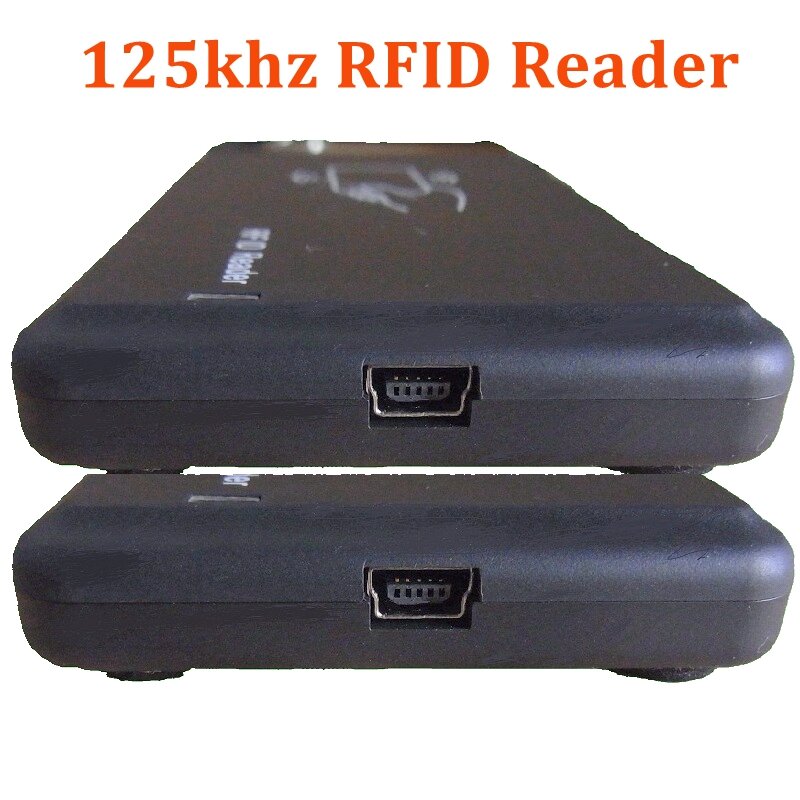 RFID 125KHZ EM4100 USB Reader for Smart ID Card Last 8 Digital No Software Drive Need Proximity Door Access Control System