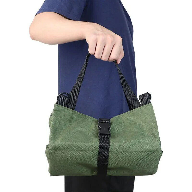 กระเป๋าเครื่องสำอางไขควงประแจค้อนงานไม้ใส่ของกระเป๋าโท้ทกระเป๋ามีซิปอเนกประสงค์แบบแขวน