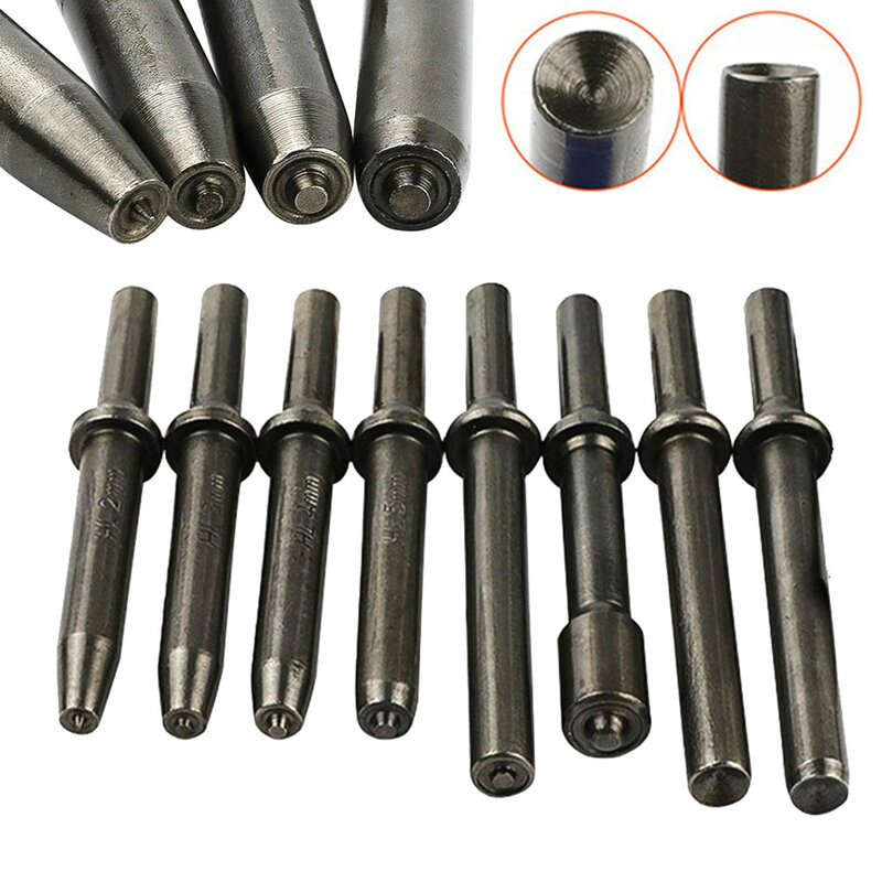 1Pc Pneumatische Klinknagel Hoofd Gereedschappen Semi Hollow Solid Rivet Hoofd Pneumatische Hamer Impact Rivet Nut Tool Air Tools