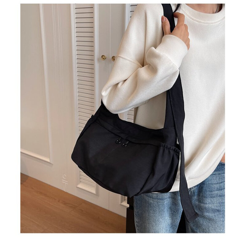 حقيبة كروسبودي ذات سعة كبيرة ، حقيبة يد غير رسمية متعددة الاستخدامات ، حقيبة كتف عالية الجودة ، الأكثر مبيعًا ، موضة جديدة ، خريف وشتاء