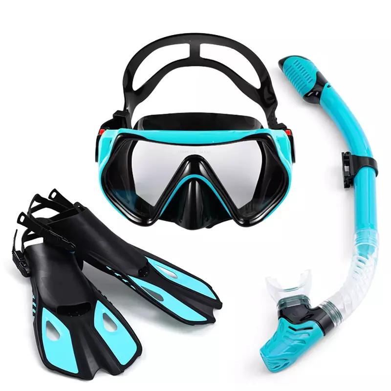 Sirip Menyelam Peralatan Snorkelling Kacamata Snorkeling Menyelam Sirip Renang Scuba Diving Set Sirip Dewasa Bawah Air
