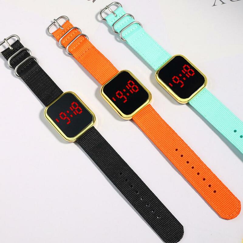 Unisex Uhr elektronische Armbanduhr leuchtende Monat Zeit Anzeige tragbare Touch-Steuerung digitale Armbanduhr für Fitness