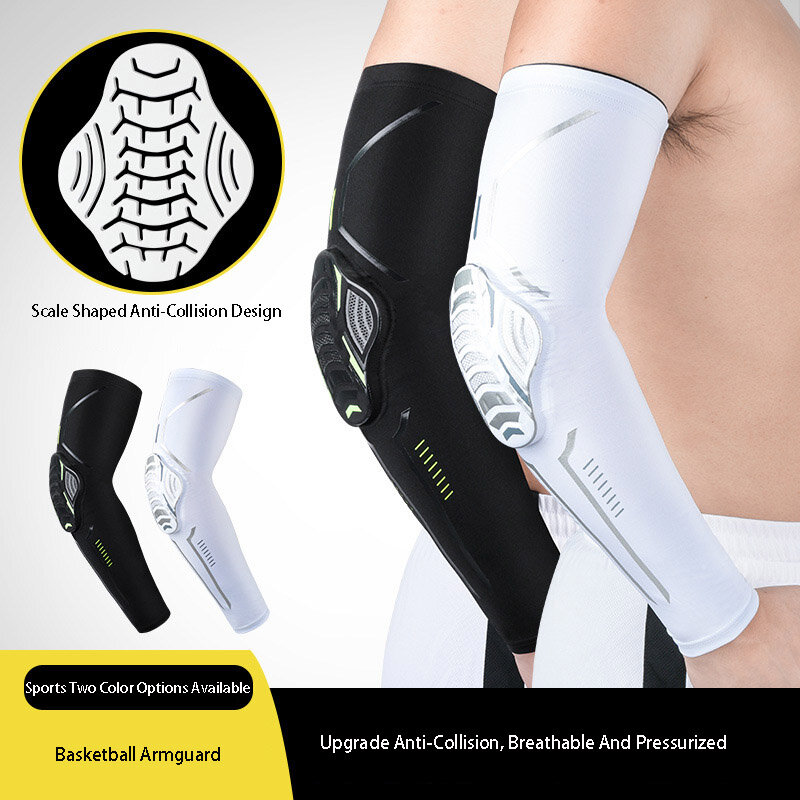 New Sports Arm Sleeves Honeycomb Anti Collision gomito Joint Multi Functional Cycling Protector per uomini e donne Combat Survival
