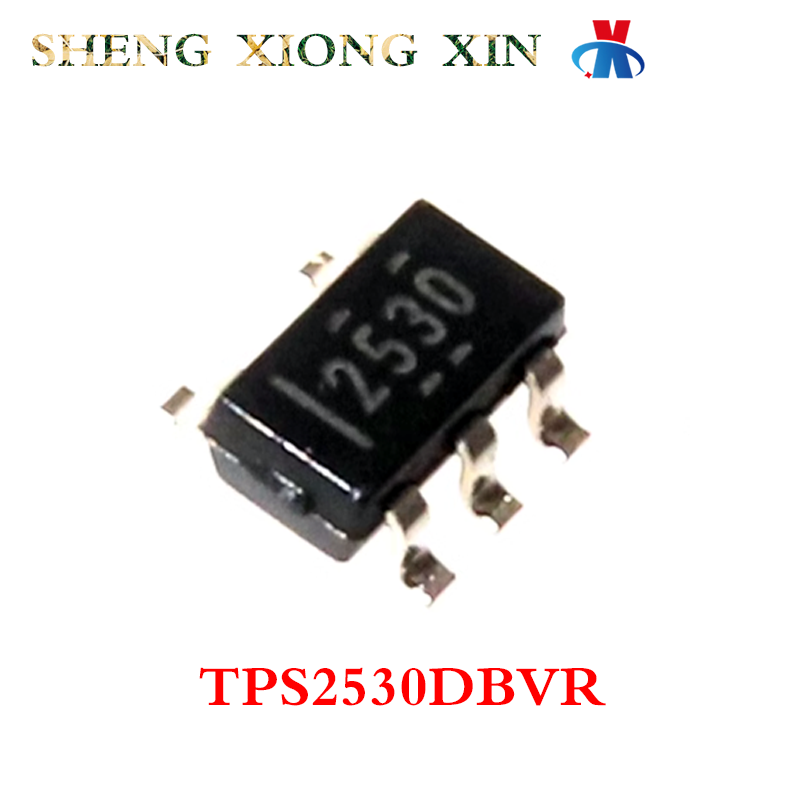 Interruptor electrónico de alimentación de SOT23-5, TPS2530DBVR, circuito integrado, TPS2530 100%, novedad de 2530, 5 uds./lote