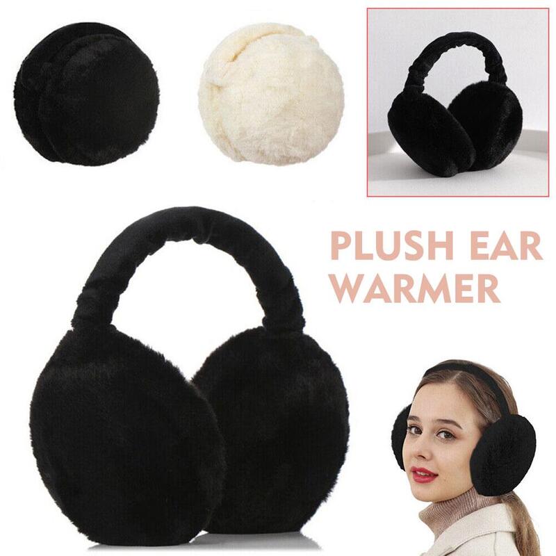 Soft Plush Ear Warmer para homens e mulheres, Earmuffs quentes, espessados e confortáveis, proteção de orelha ao ar livre, moda, inverno, T7U6