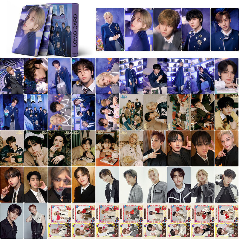 55pcs/set New Album Cards High Quality for Fans Collection Postcard Photocard Lomo Cards Fans Gift