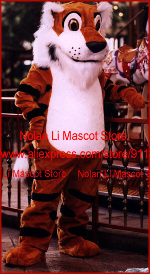 Vendita calda EVA materiale casco tigre mascotte Costume Unisex Cartoon Suit Cosplay trucco festa di compleanno formato adulto regalo di festa 409