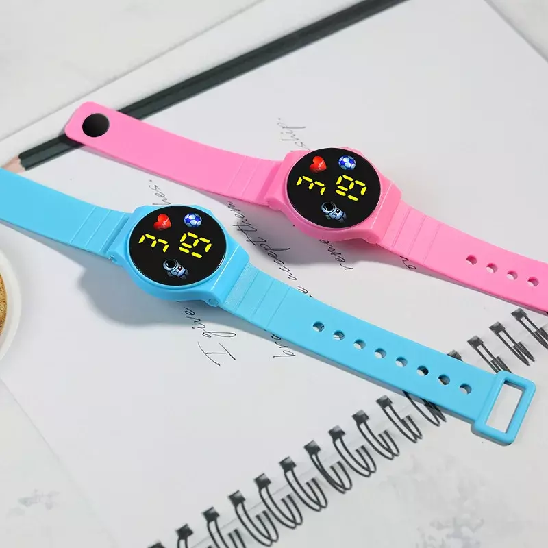 Sport Waterdichte Kids Horloges Led Digitale Horloge Meisje Jongen Student Klok 2023 Hot Brand 3D Astronaut Kinderen Elektronische Horloge