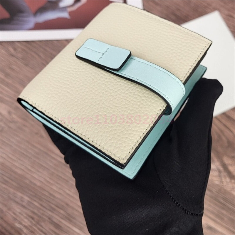Petits portefeuilles pour femmes avec boîte de 826531, sac à main mince, pochette pour femme, design mignon Kawaii, 24 synchronisation, nouveau