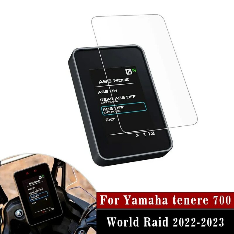 T700 motocykl Scratch Cluster ekran deska rozdzielcza Protector Instrument Film dla Yamaha Tenere 700 Tenere700 World Raid 2022 2023