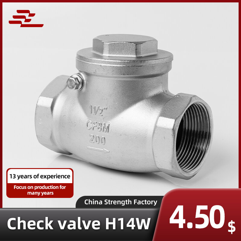 Horizontal check valve