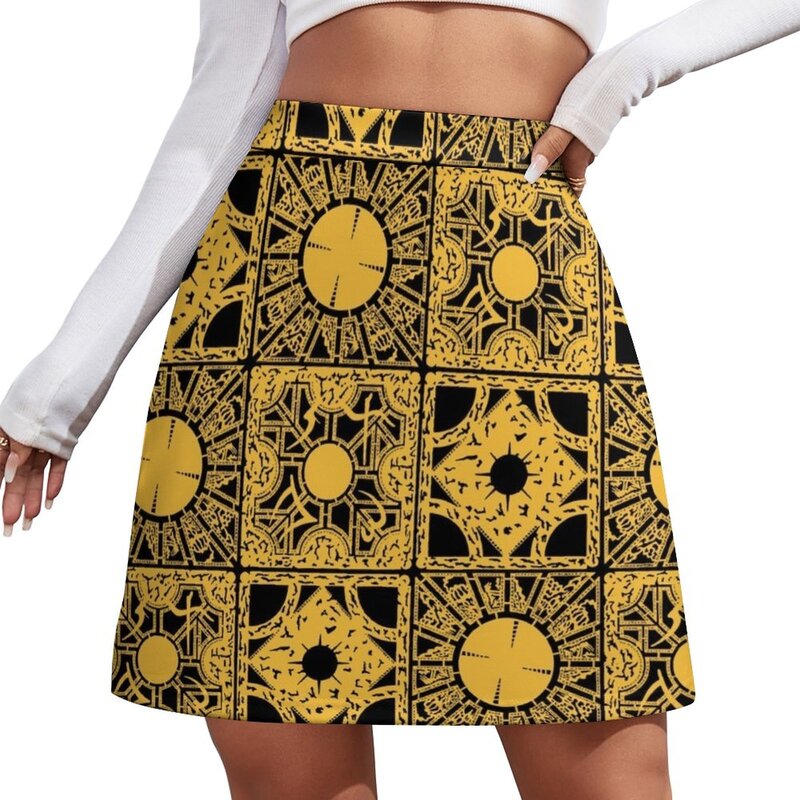 パズルボックスミニスカート女性用サマースカート2023女性用ファッション2023