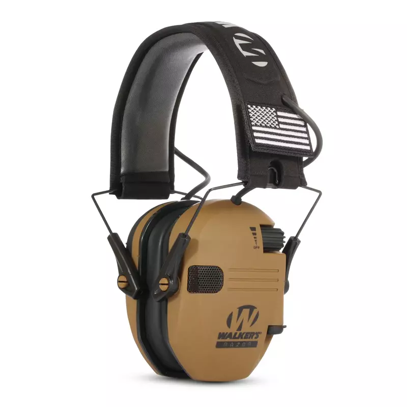ウォーカーカミソリ用電子イヤーマフスリム超低プロファイルコンパクトデザイン調節可能な範囲射撃ハンティング聴覚保護