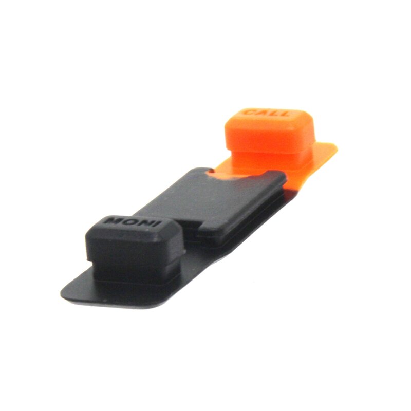 Botón de goma para walkie-talkie PTT, 7 piezas, accesorios de bricolaje, piezas de reparación