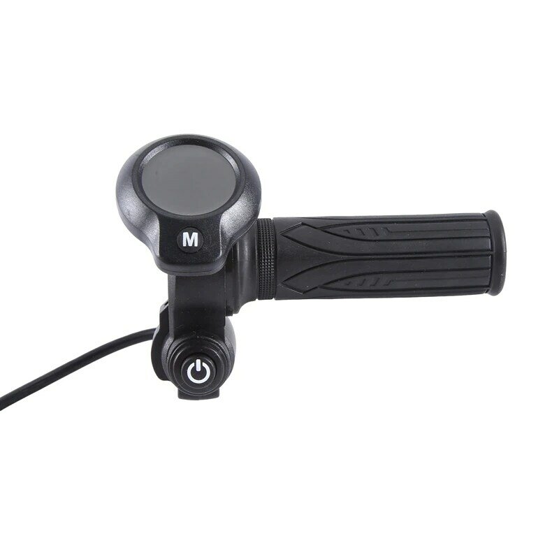 Bike Electric Scooter Accelerator Display Ebike Throttle Grip Digital Monitor For Bicycle Electric Scooter Trigger Durable
